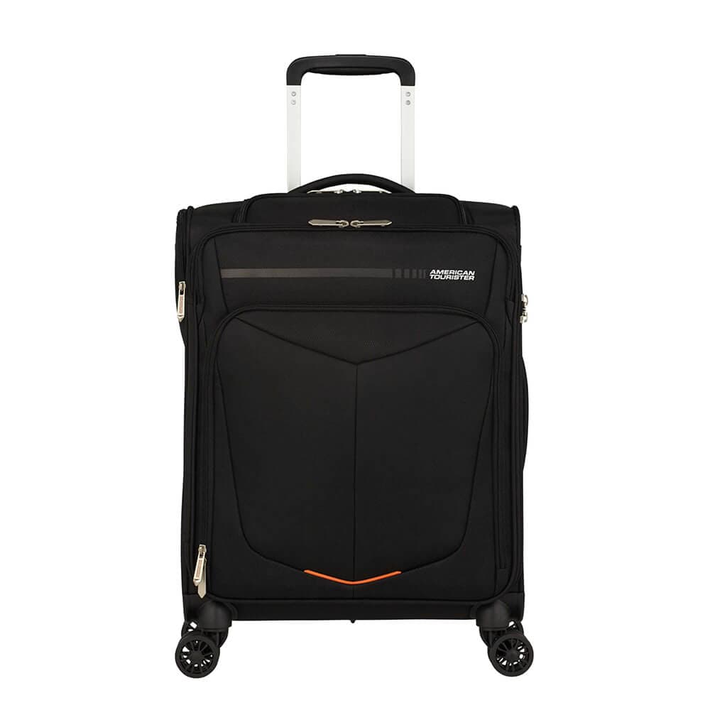 AMERICAN TOURISTER SUMMERFUNK SPINNER 55/20 Smart USB TSA BLACK