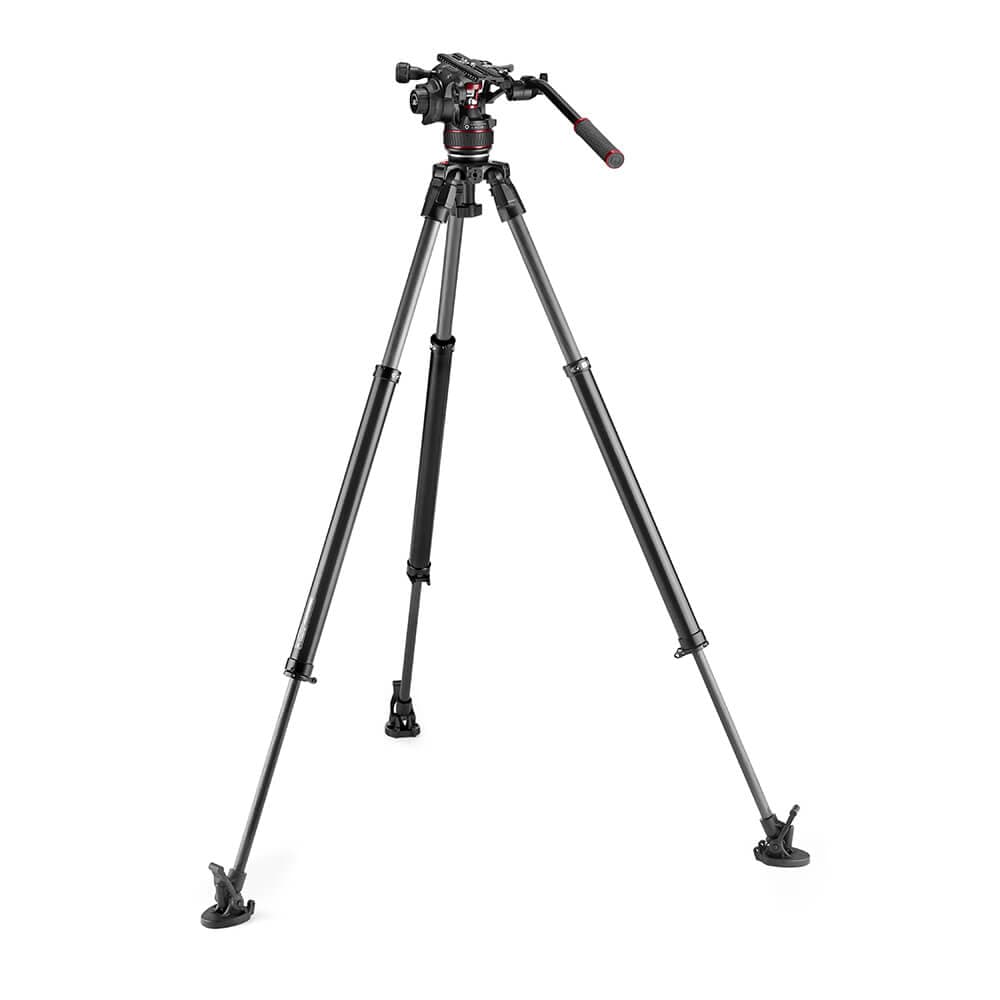 MANFROTTO Stativkit Video Nitrotech 612 & 635 Fast Kulfiber