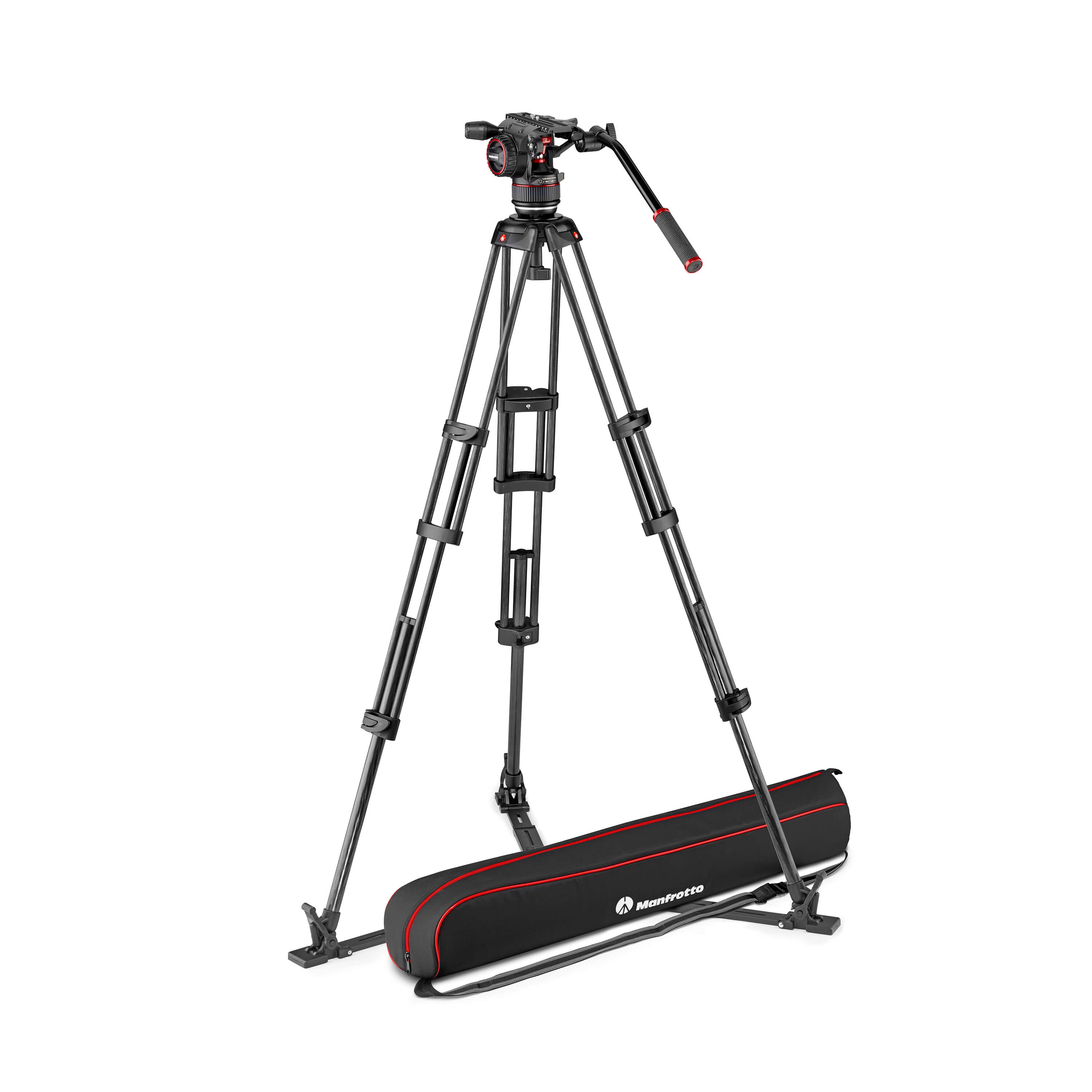 MANFROTTO Stativkit Video Kulfiber Nitrotech N8 + 545GBCF