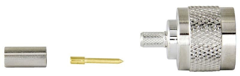 Televes Kontakt N-1, crimp, hane av N-typ 50 ohm för LMR/MLL-200