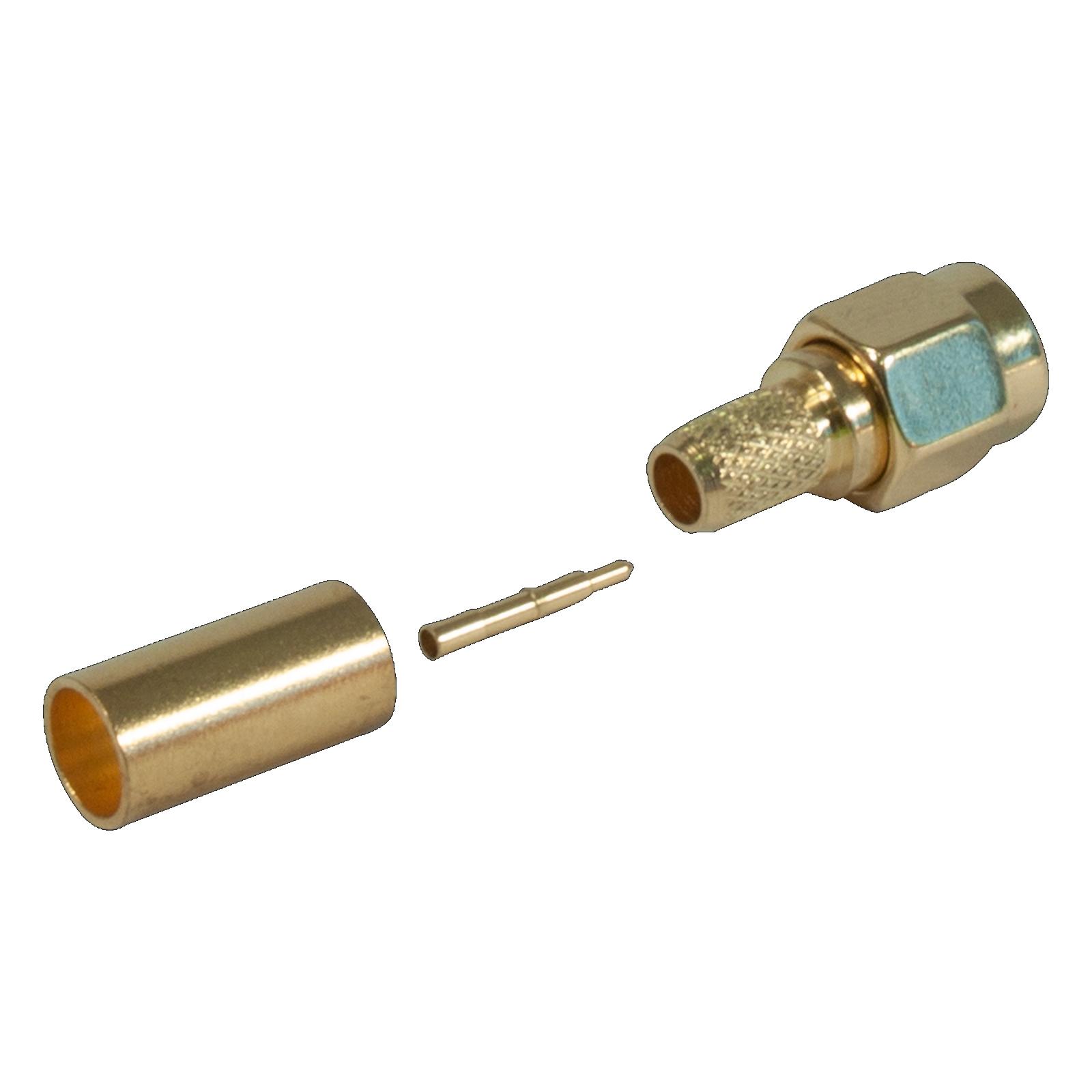 Televes Kontakt SMA crimp hane för LMR/MLL-200 kabel, 50 ohm