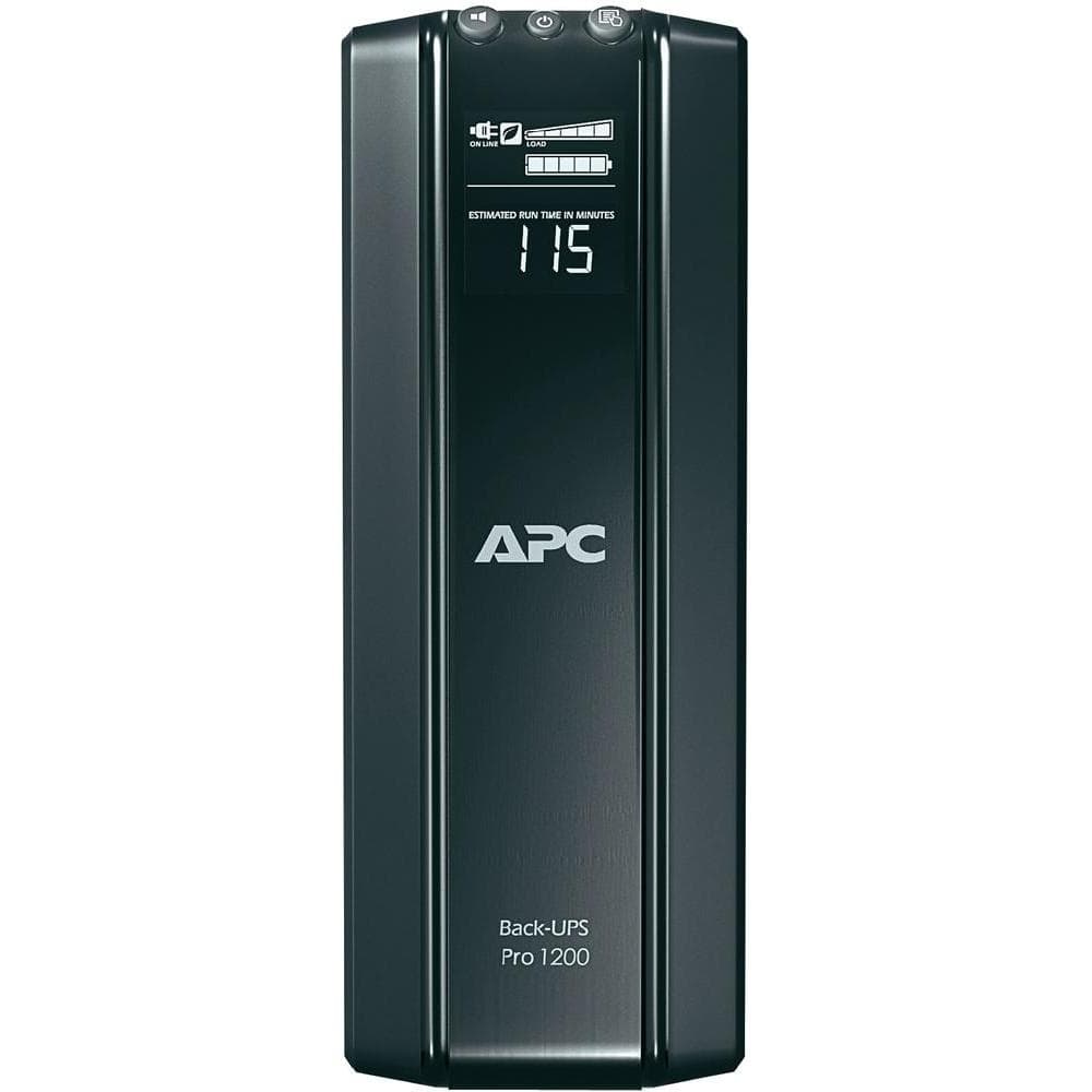 APC Back-UPS Pro 1200 - UPS - AC 230 V - 720 Watt - 1200 VA - USB - utgångskontakter: 10 - svart