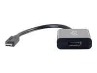 C2G USB-C to DisplayPort Adapter Converter - Extern videoadapter - USB 3.1 - DisplayPort - svart