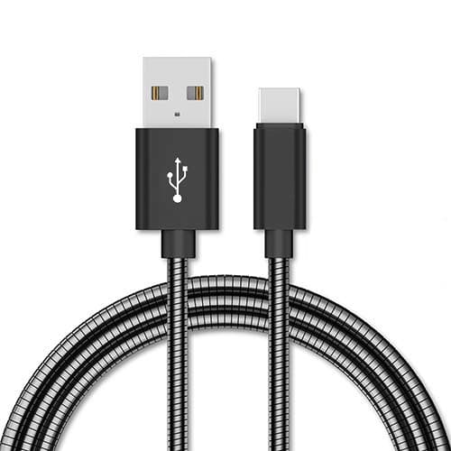 NORDIQZENZ USB-C kabel i Metall, 1m