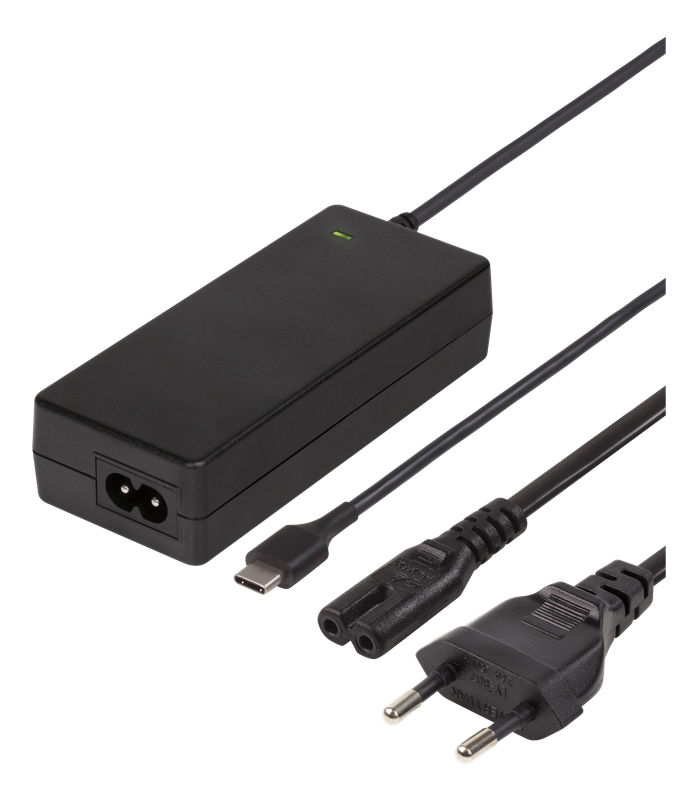 Deltaco USB C laddare 18W för bärbara datorer Deltaco USB C laddare 18W för bärbara datorer