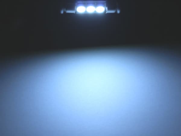 C5W  28mm Led 6000K spollampa smal modell 2-pack