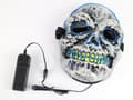 Miniatyrbild 2 av 5: Mask dödskalle med Glowstrip Blå