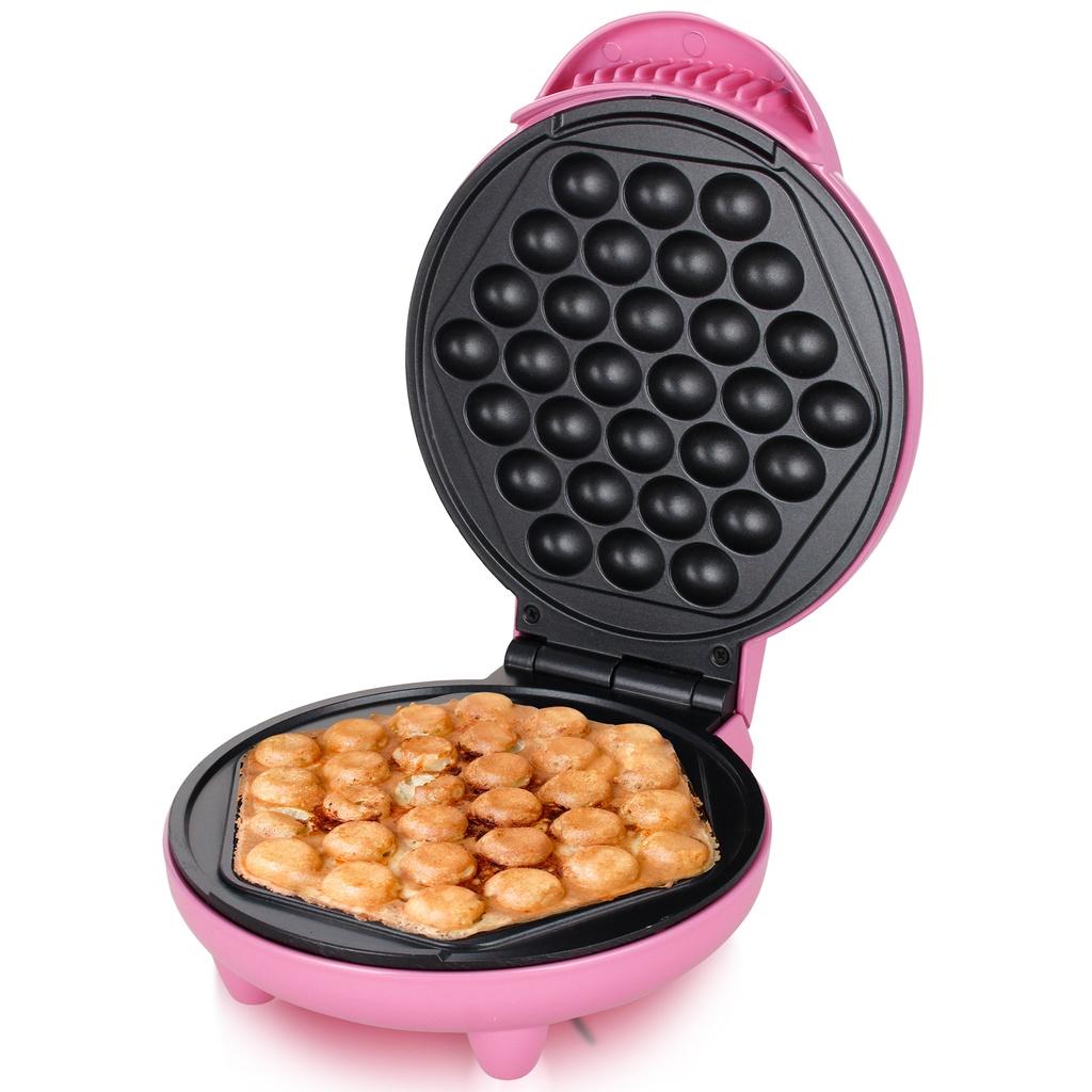 Emerio Bubbelvåffeljärn Rosa