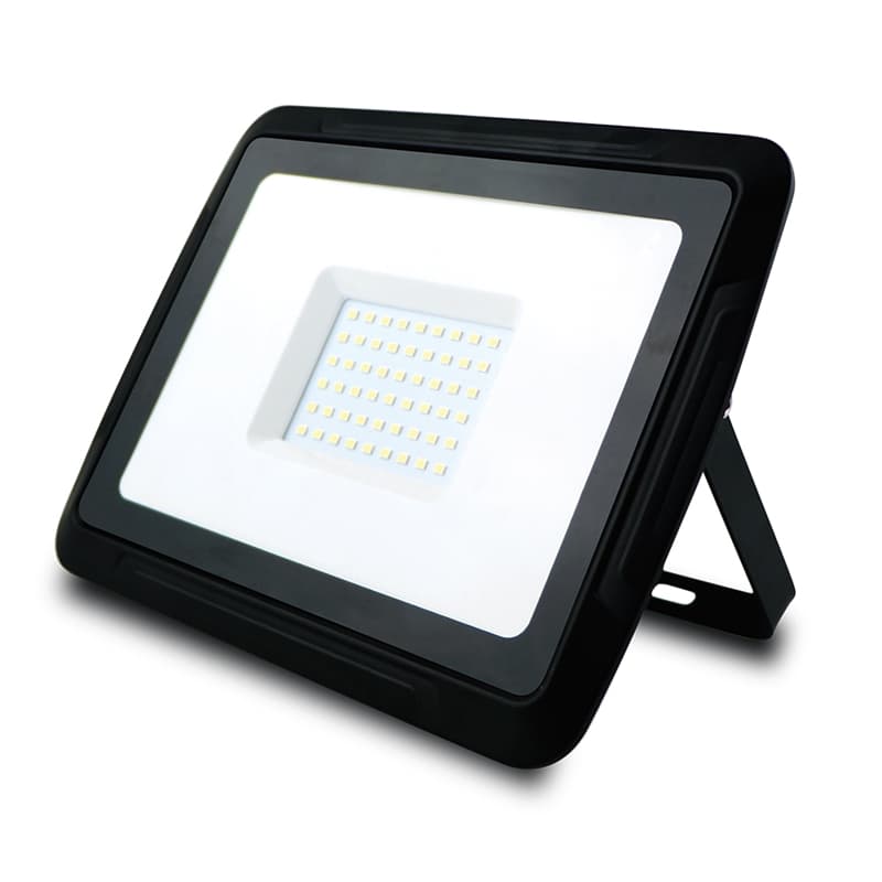 LED-strålkastare, 30W 6000K, Svart