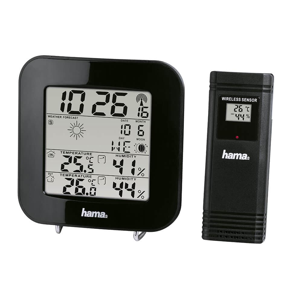 HAMA Vejrstation EWS-200 Sort