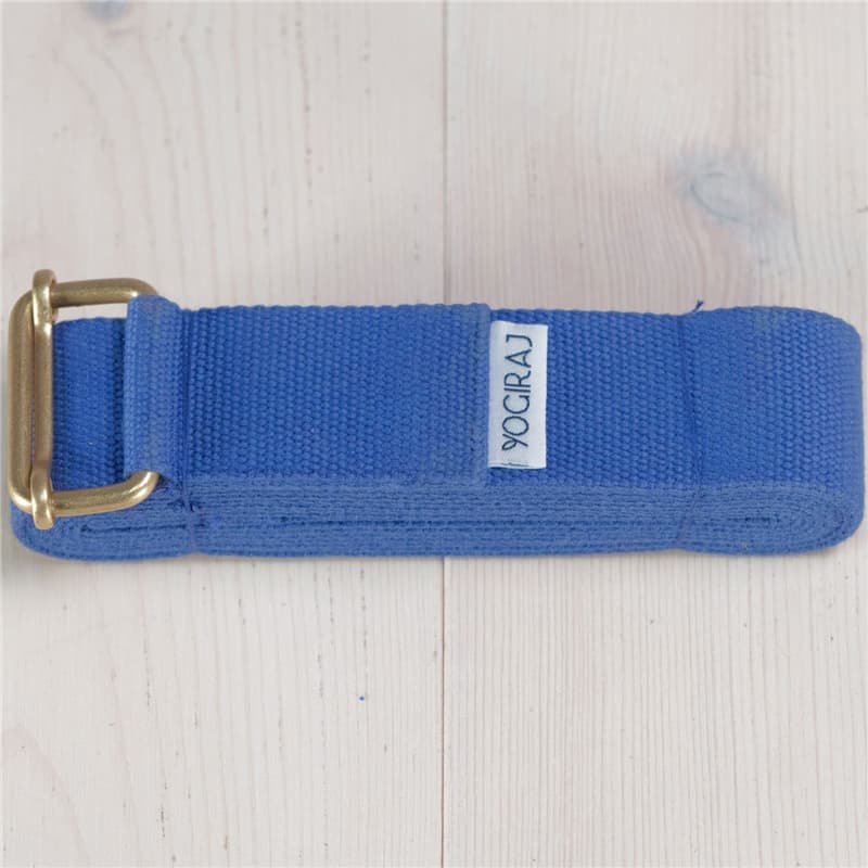 Yogiraj Yoga belt standard length Blue