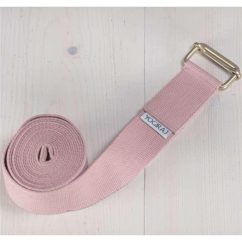 Yogiraj Yoga belt standard length Pink
