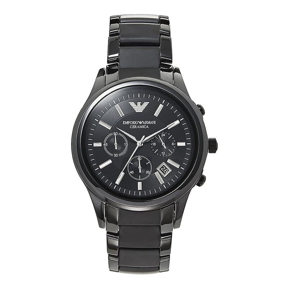 Emporio Armani Mens' Ceramic Chronograph Watch